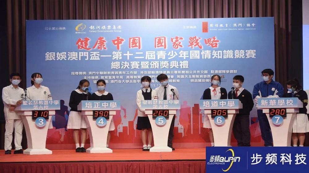银娱澳门杯——第十二届青少年国情知识竞赛总决赛暨颁奖典礼